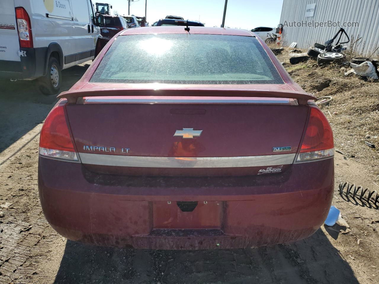 2011 Chevrolet Impala Lt Burgundy vin: 2G1WB5EK2B1306791