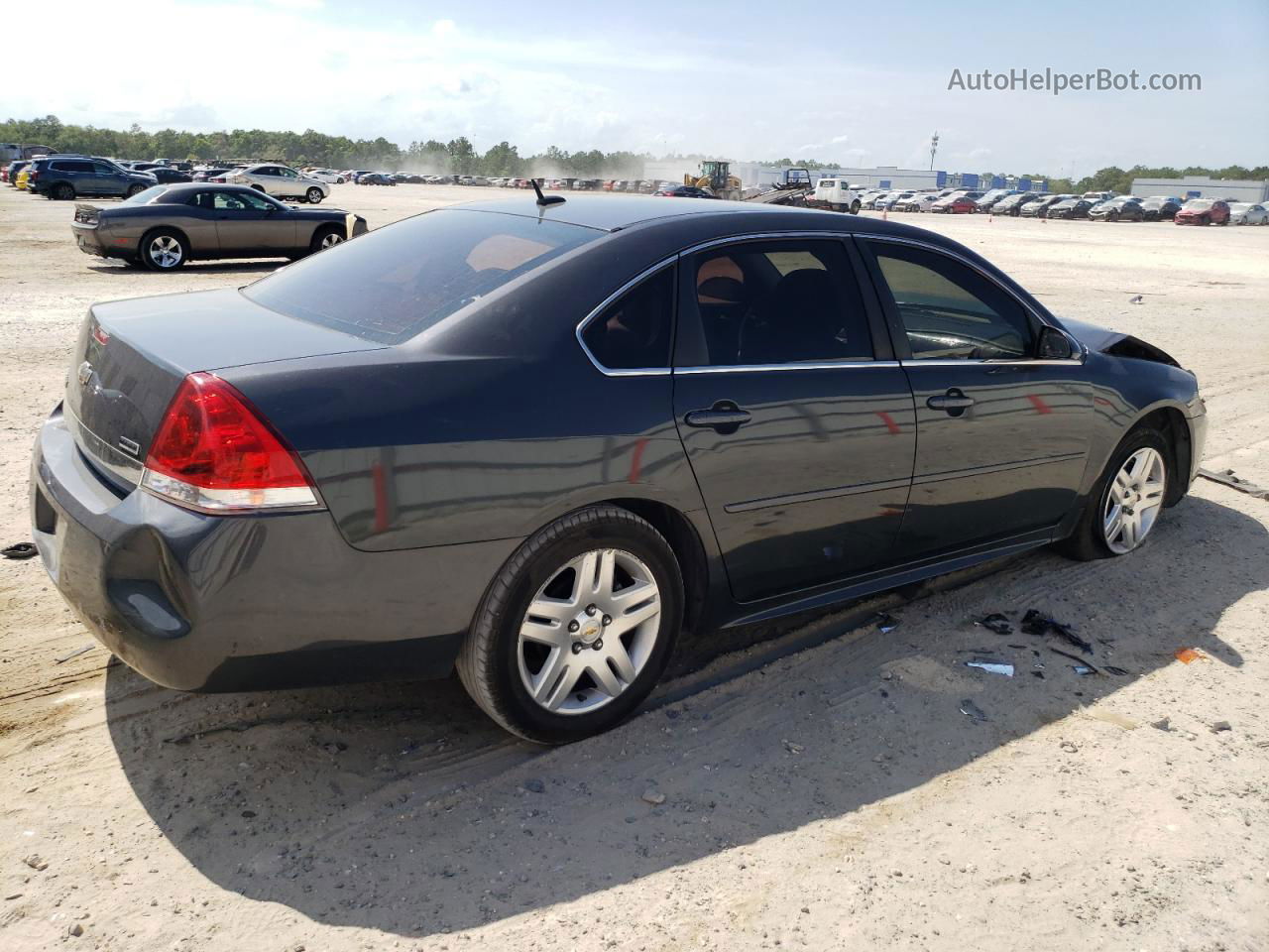 2011 Chevrolet Impala Lt Gray vin: 2G1WB5EK3B1135758