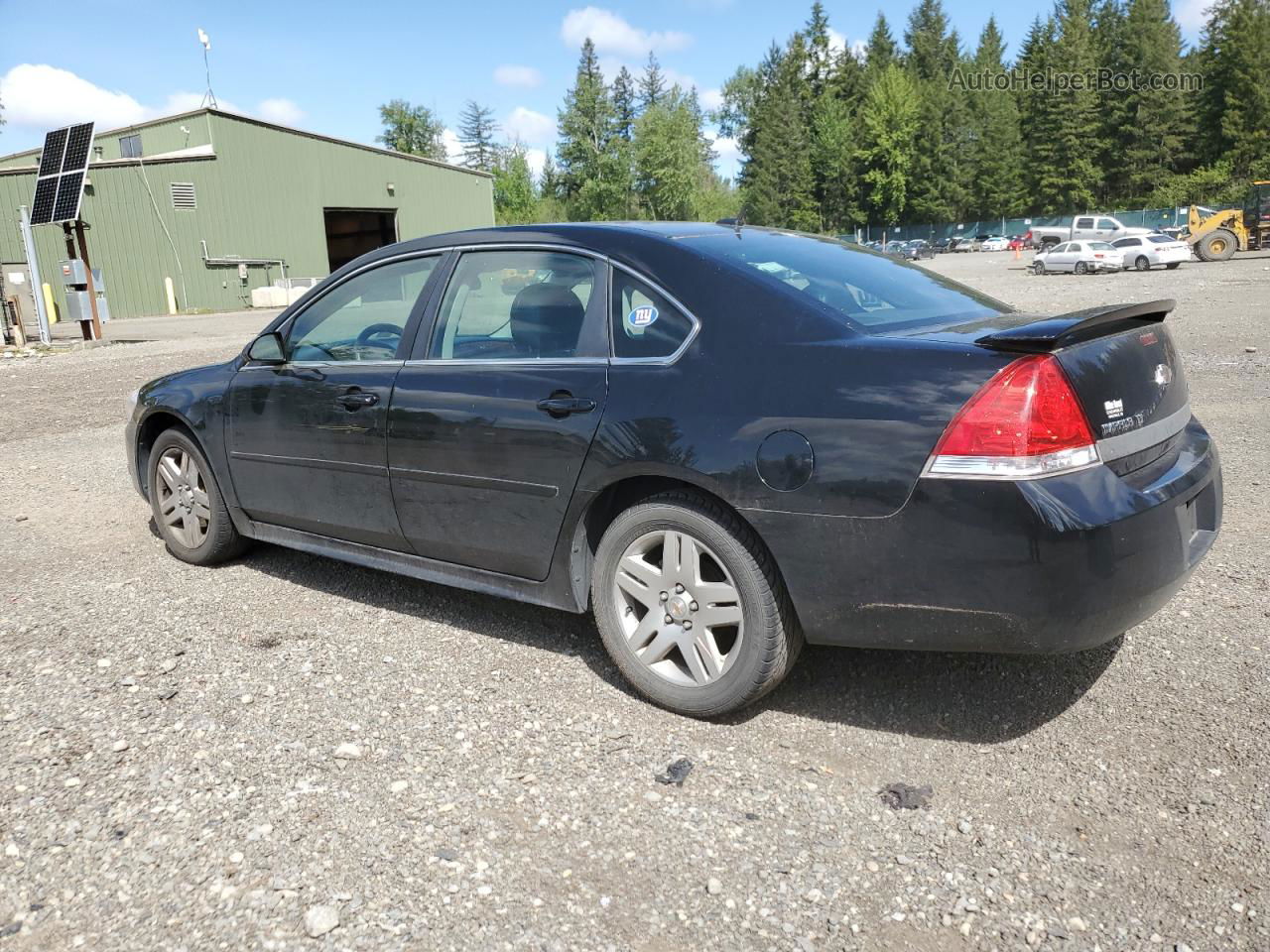 2011 Chevrolet Impala Lt Black vin: 2G1WB5EK3B1234967