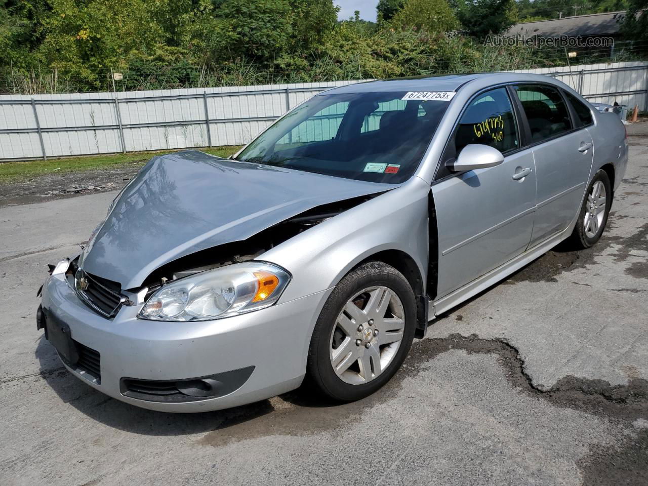 2011 Chevrolet Impala Lt Silver vin: 2G1WB5EK3B1257536