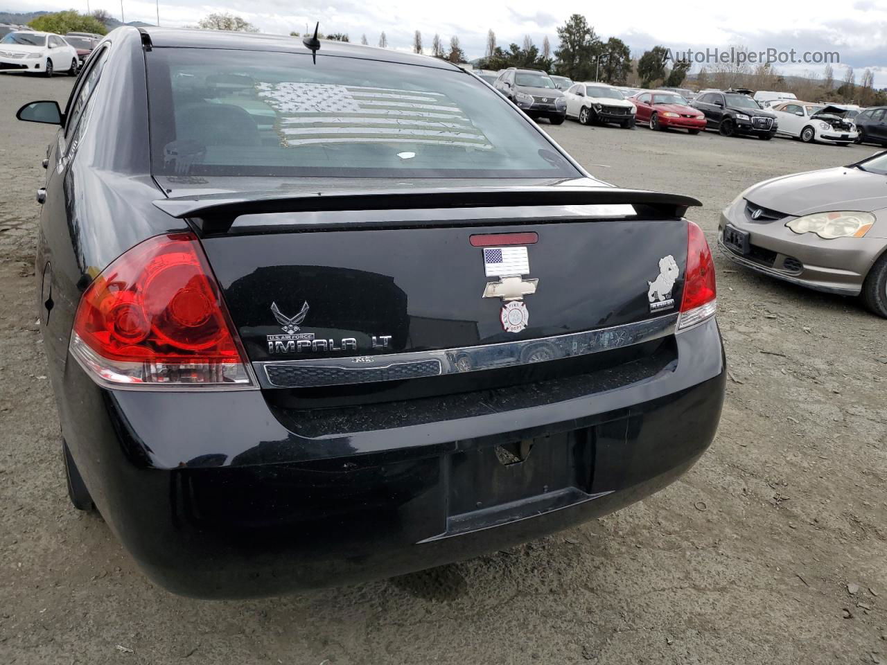 2011 Chevrolet Impala Lt Black vin: 2G1WB5EK3B1331408