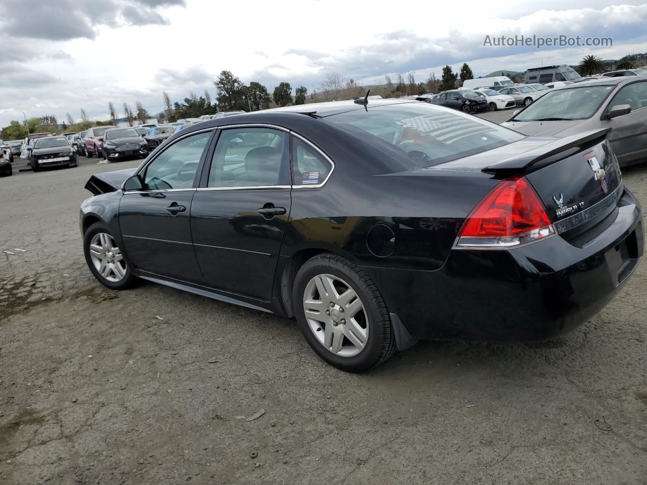 2011 Chevrolet Impala Lt Black vin: 2G1WB5EK3B1331408