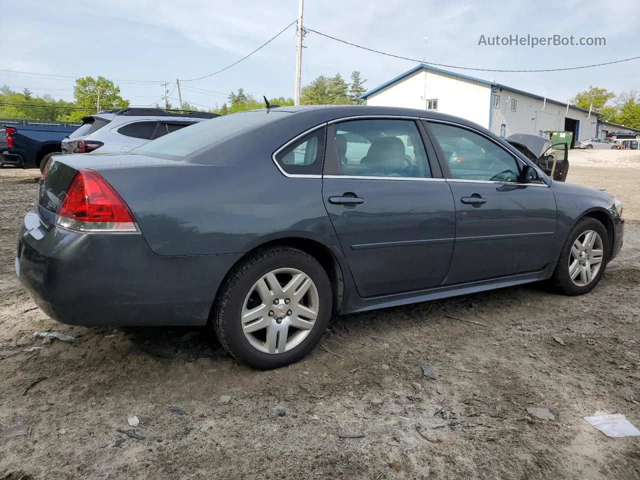 2011 Chevrolet Impala Lt Gray vin: 2G1WB5EK4B1139396