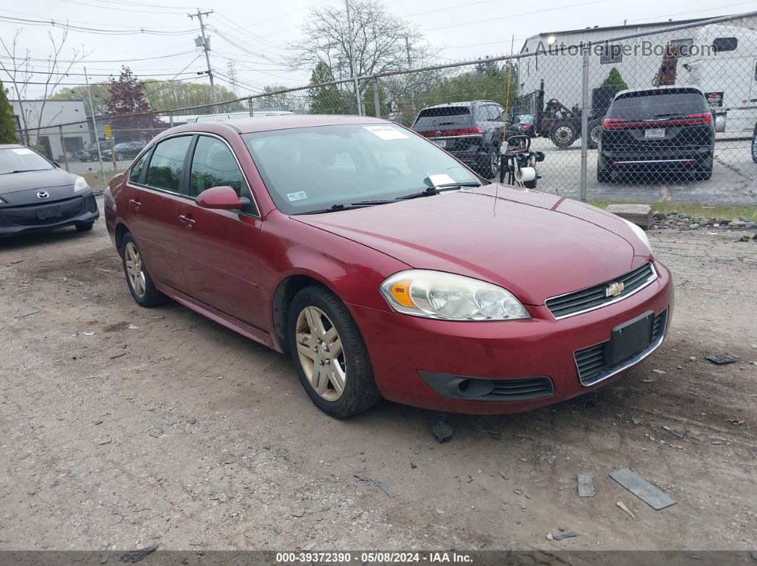 2011 Chevrolet Impala Lt Maroon vin: 2G1WB5EK4B1158806