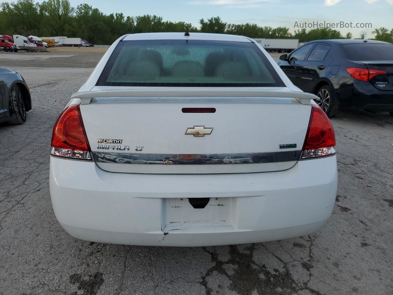 2011 Chevrolet Impala Lt Белый vin: 2G1WB5EK4B1187707