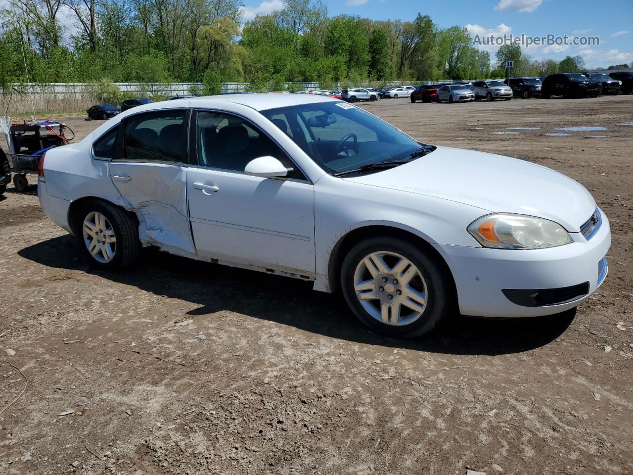 2011 Chevrolet Impala Lt White vin: 2G1WB5EK5B1138158