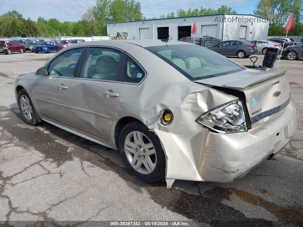 2011 Chevrolet Impala Lt Beige vin: 2G1WB5EK5B1297374