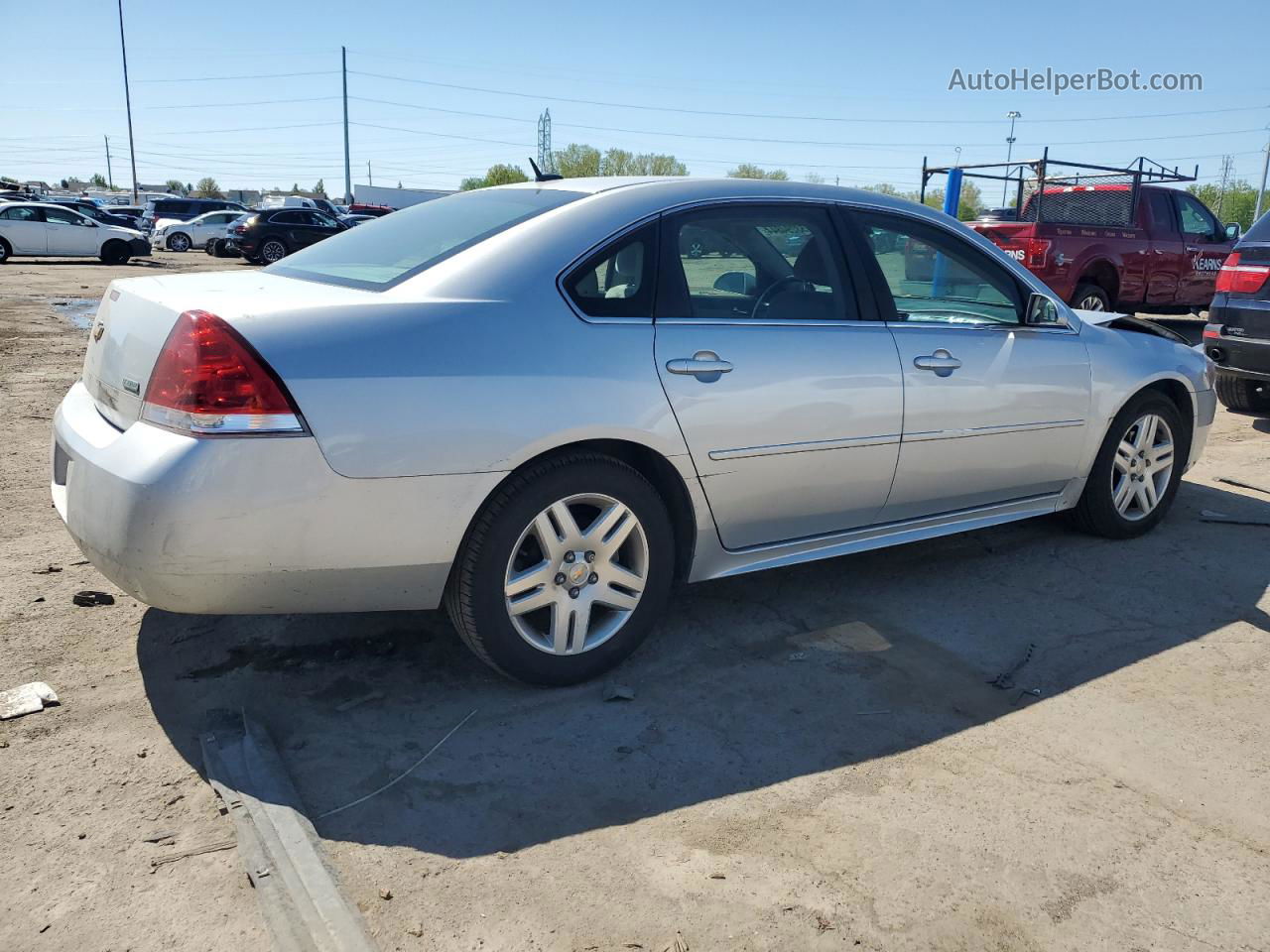 2011 Chevrolet Impala Lt Silver vin: 2G1WB5EK5B1312472