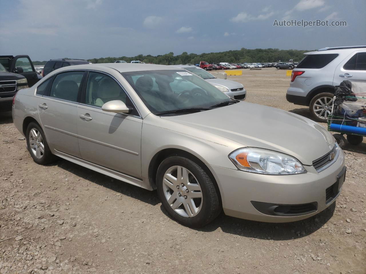 2011 Chevrolet Impala Lt Золотой vin: 2G1WB5EK6B1122339