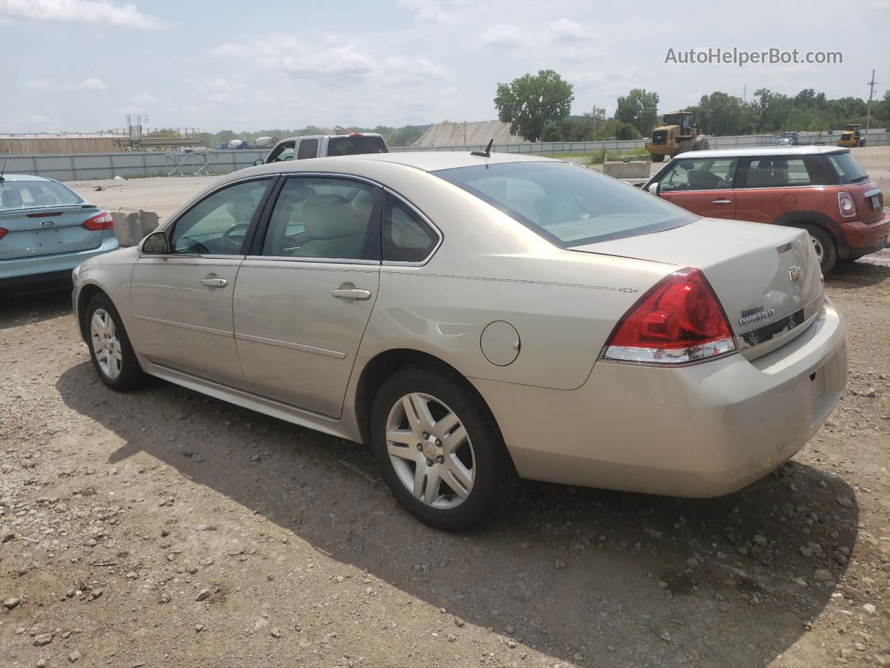 2011 Chevrolet Impala Lt Gold vin: 2G1WB5EK6B1122339