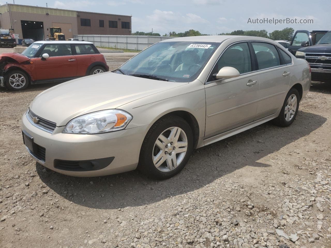 2011 Chevrolet Impala Lt Gold vin: 2G1WB5EK6B1122339