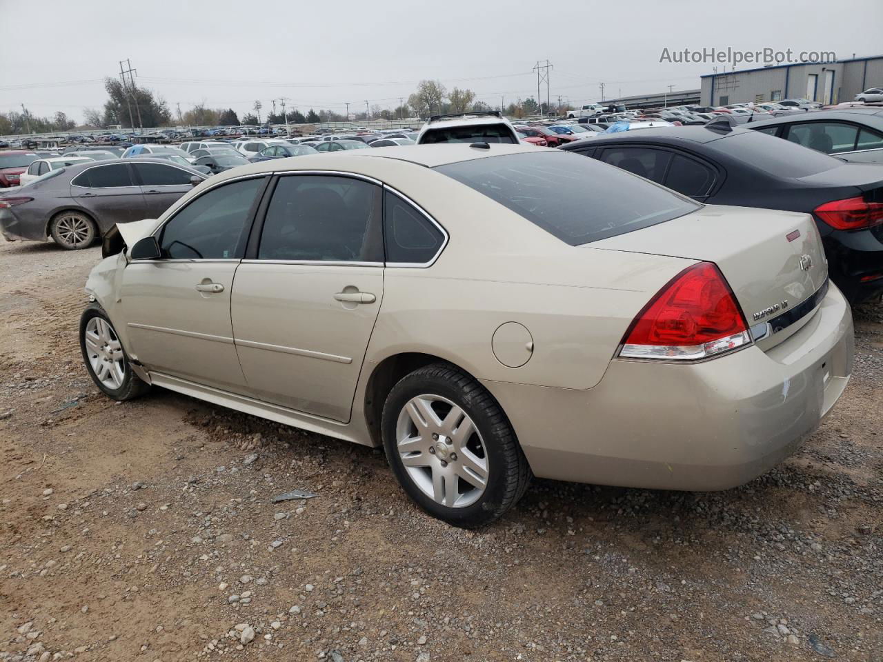 2011 Chevrolet Impala Lt Желто-коричневый vin: 2G1WB5EK6B1185599