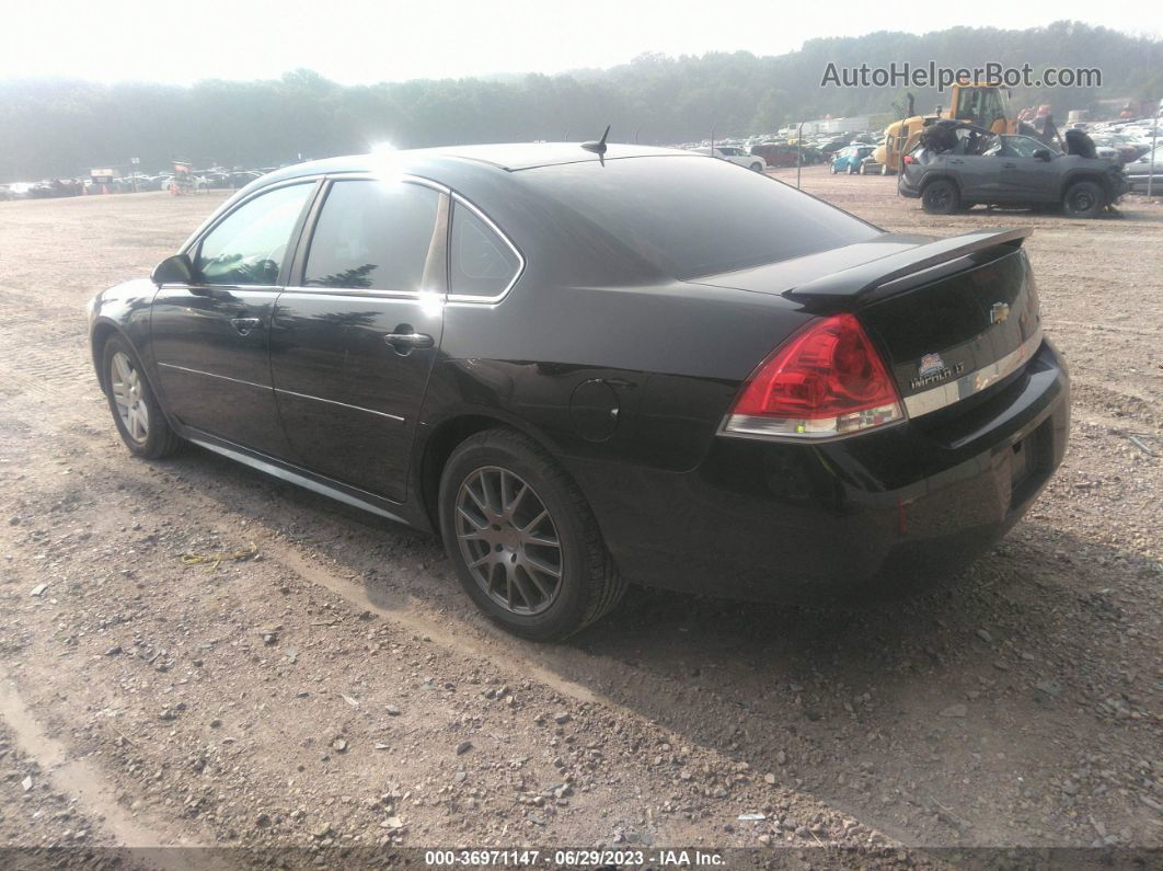 2011 Chevrolet Impala Lt Retail Black vin: 2G1WB5EK6B1318586