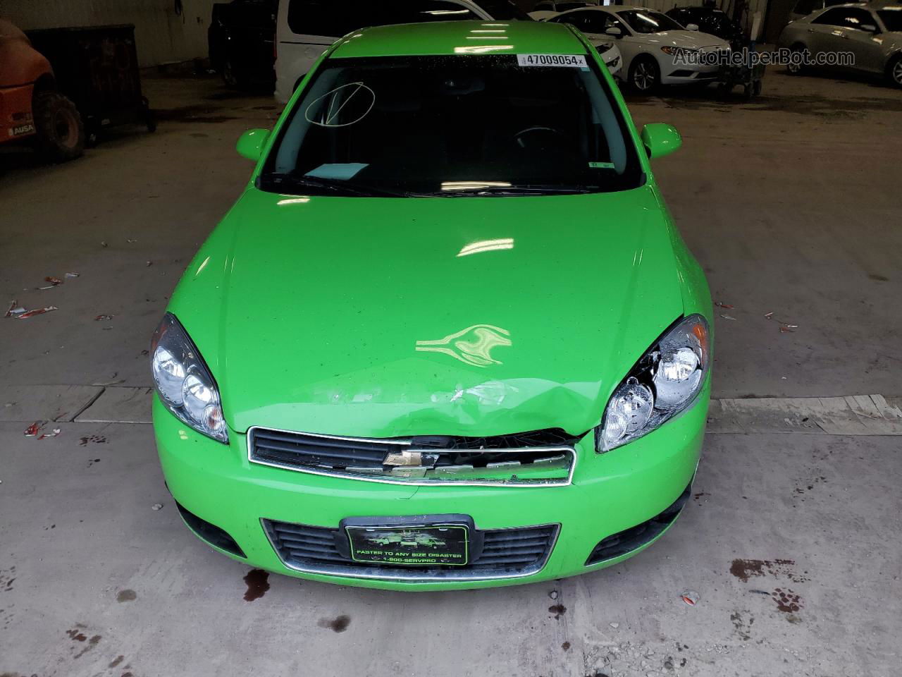 2011 Chevrolet Impala Lt Green vin: 2G1WB5EK6B1327451