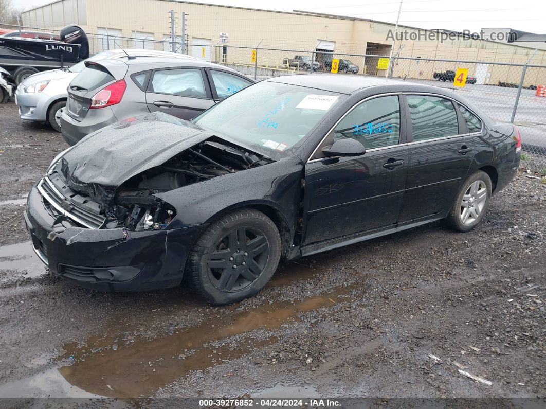 2011 Chevrolet Impala Lt Black vin: 2G1WB5EK6B1331239