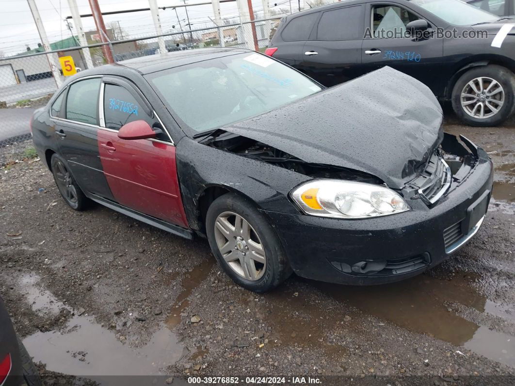 2011 Chevrolet Impala Lt Black vin: 2G1WB5EK6B1331239