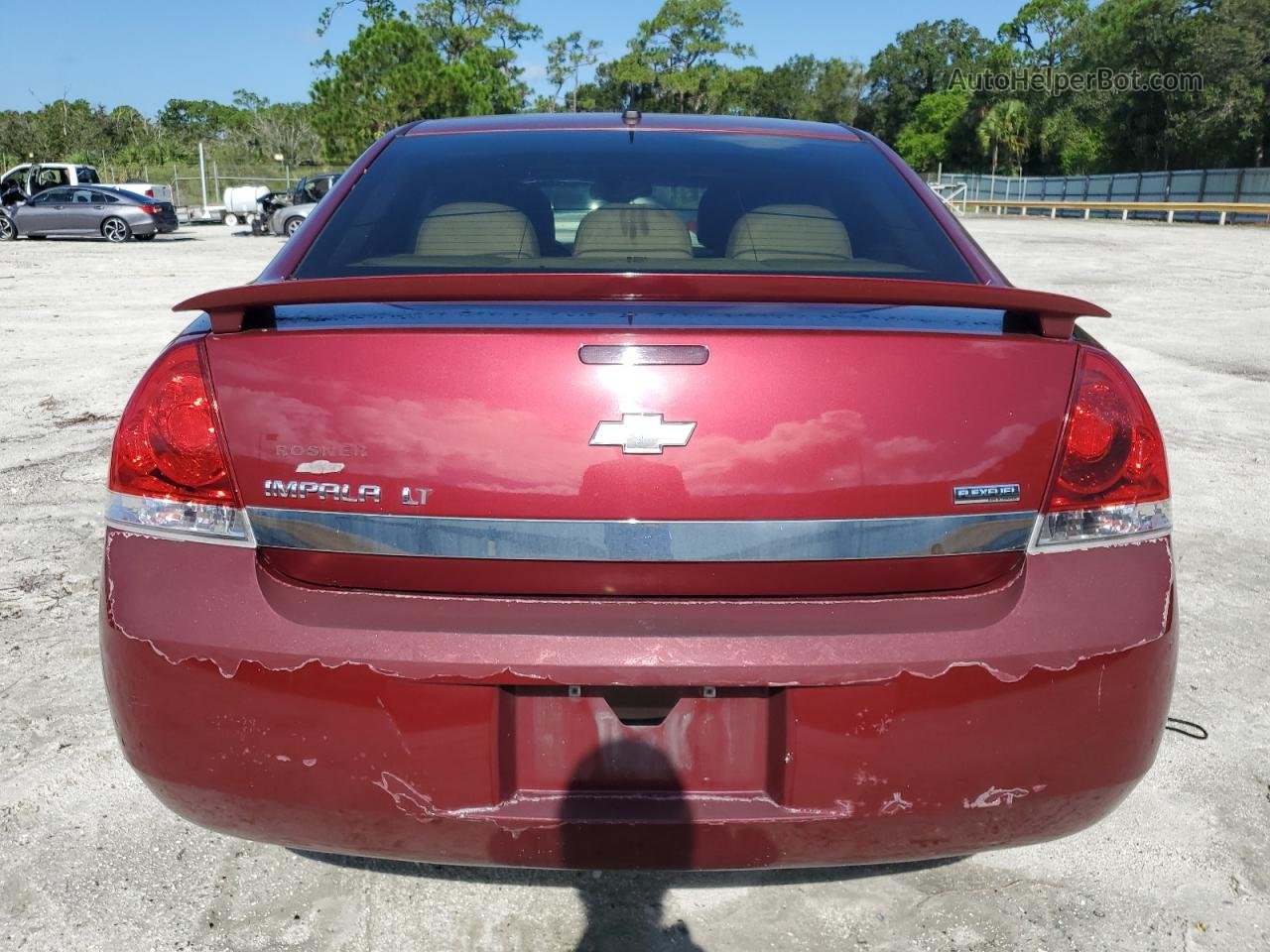 2011 Chevrolet Impala Lt Красный vin: 2G1WB5EK7B1123094