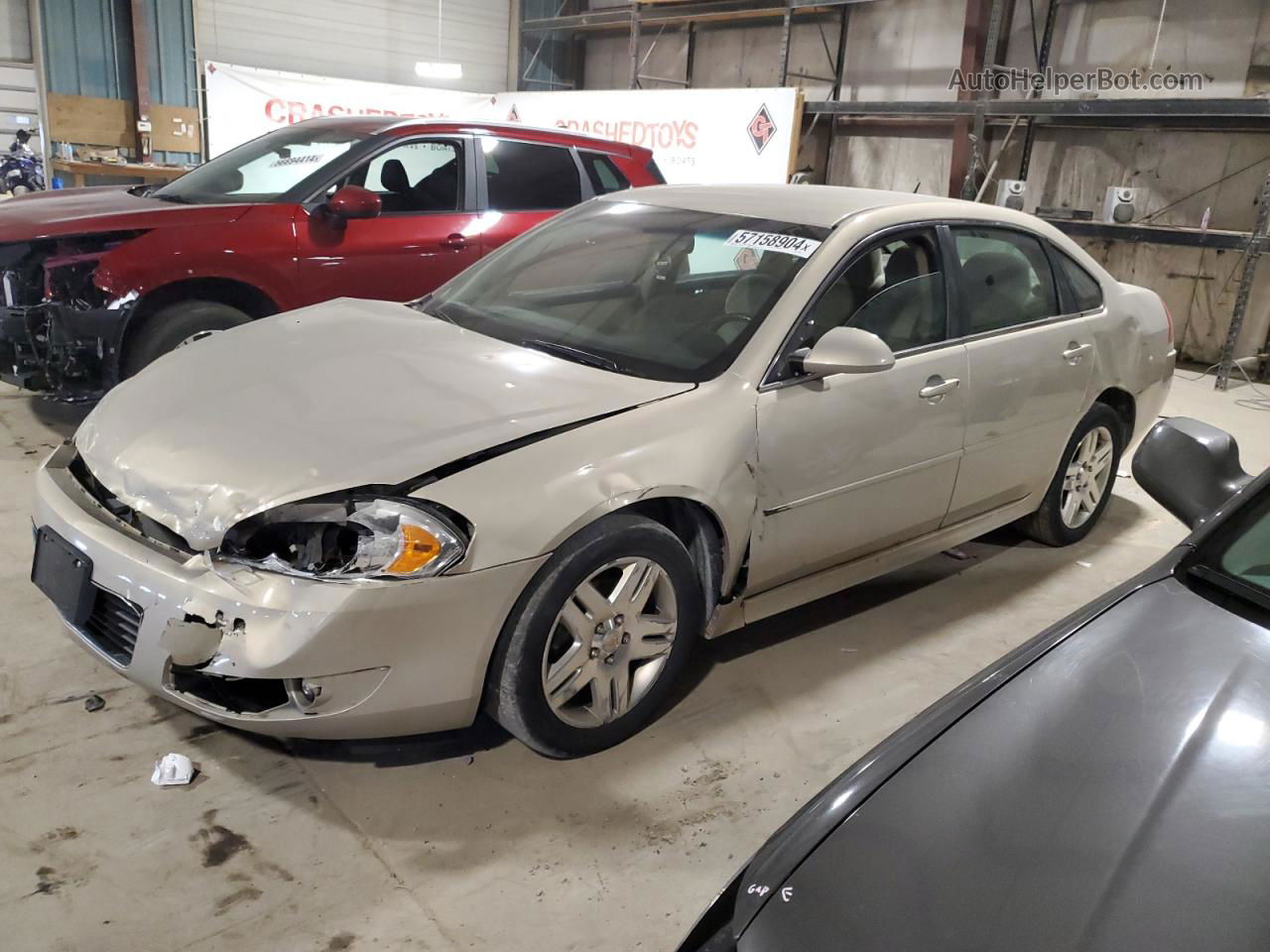 2011 Chevrolet Impala Lt Gold vin: 2G1WB5EK7B1252386