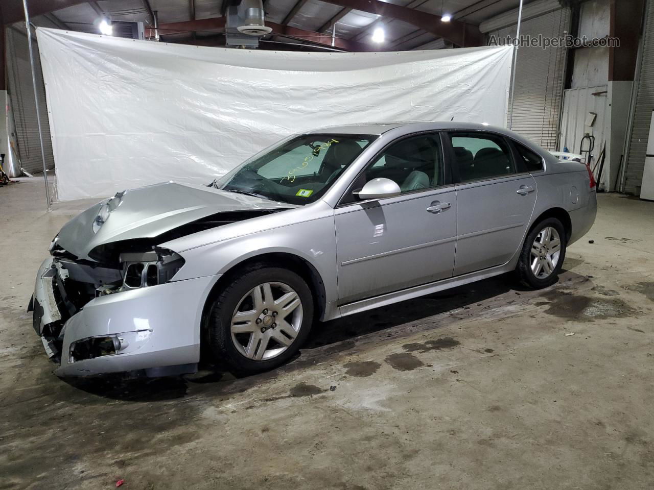 2011 Chevrolet Impala Lt Серебряный vin: 2G1WB5EK8B1108801