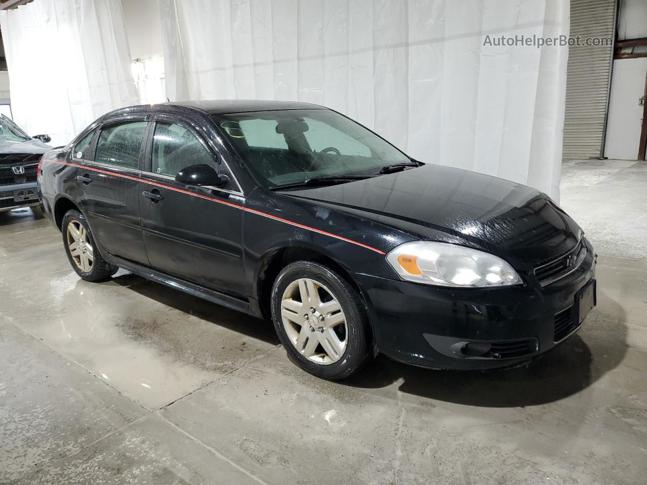 2011 Chevrolet Impala Lt Black vin: 2G1WB5EK8B1142530