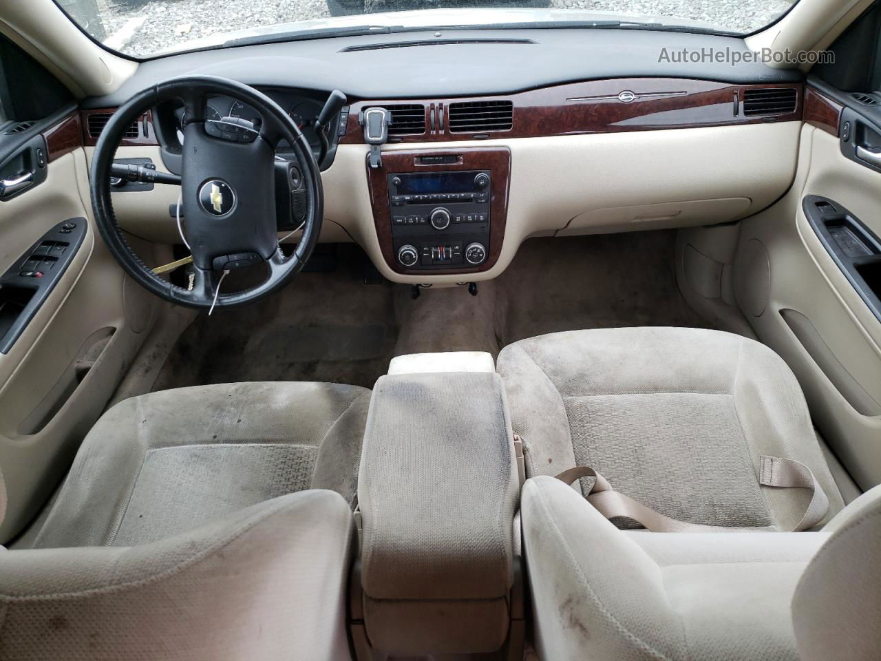 2011 Chevrolet Impala Lt Beige vin: 2G1WB5EK8B1145685
