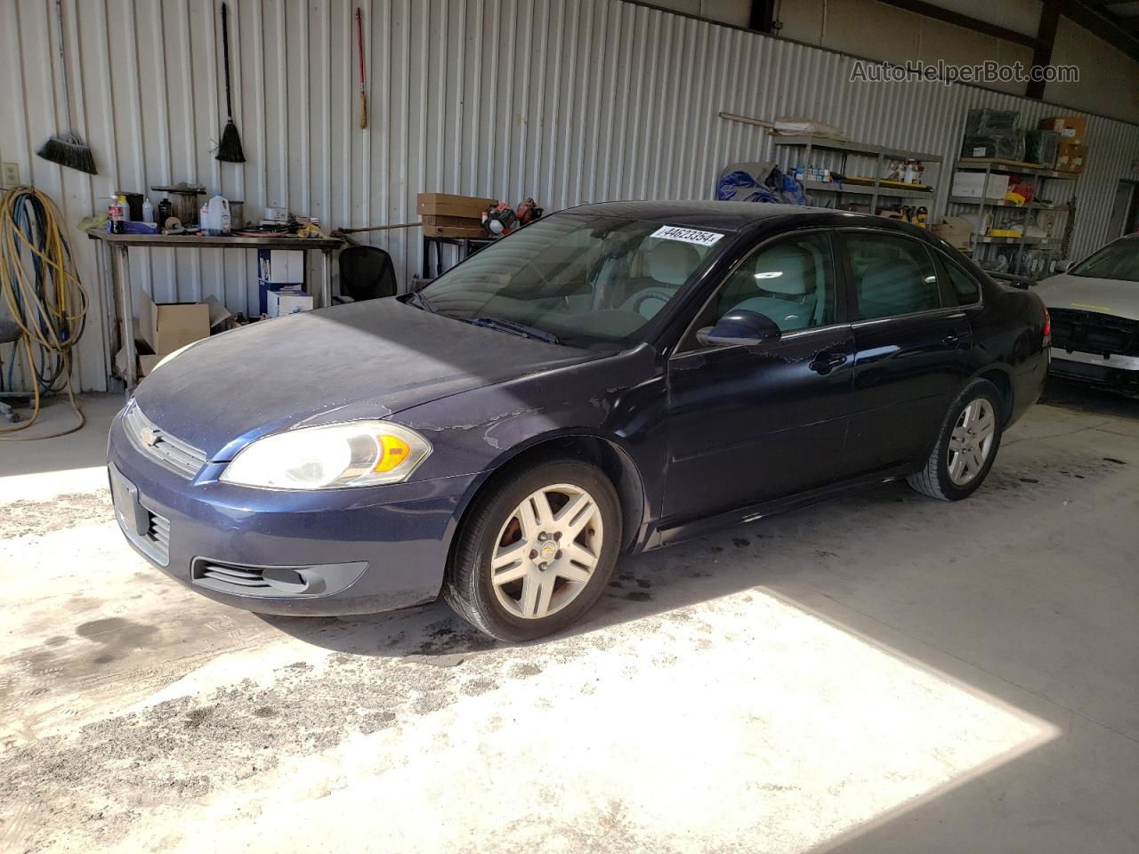 2011 Chevrolet Impala Lt Blue vin: 2G1WB5EK8B1166455