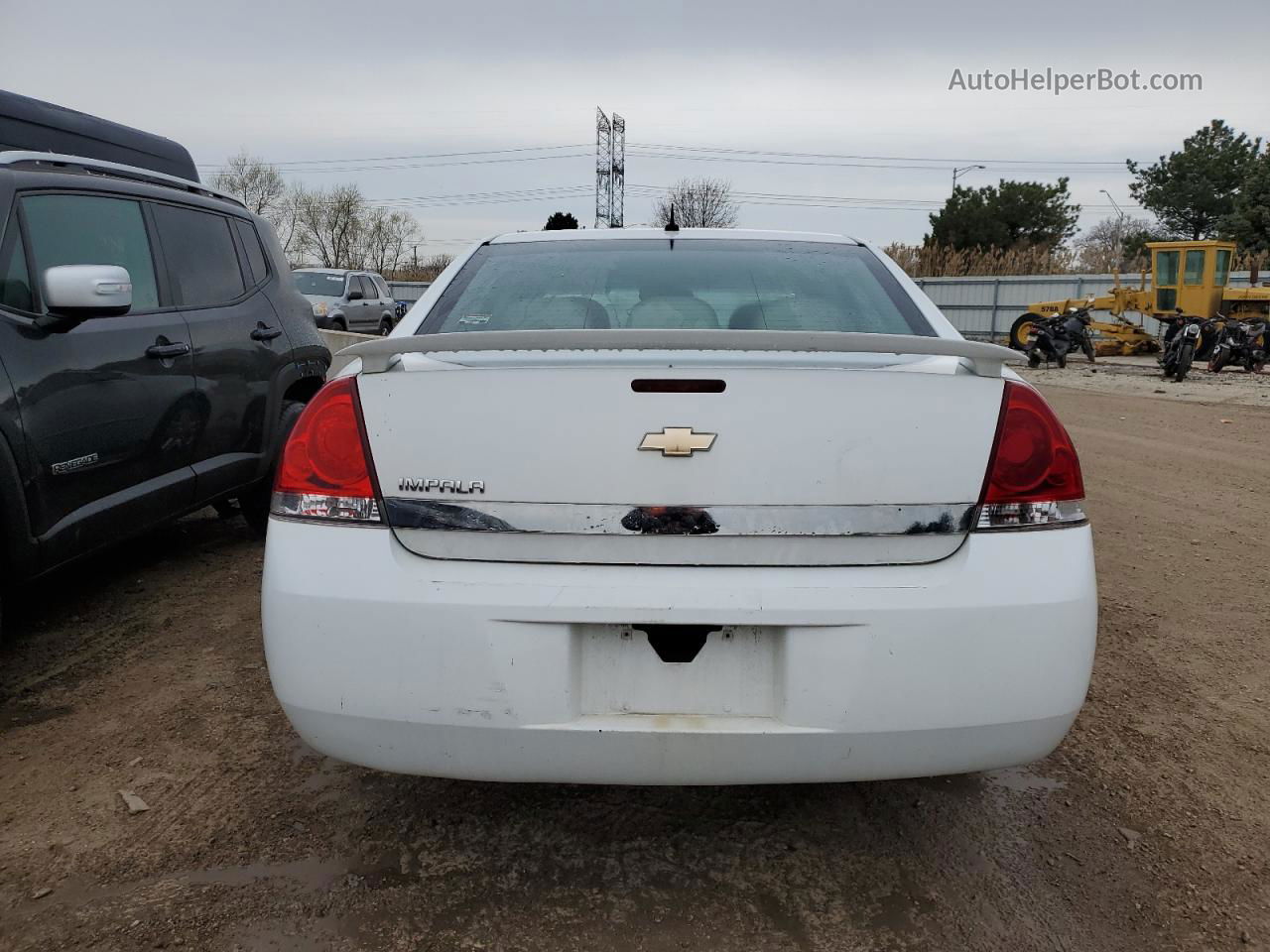 2011 Chevrolet Impala Lt White vin: 2G1WB5EK8B1189959