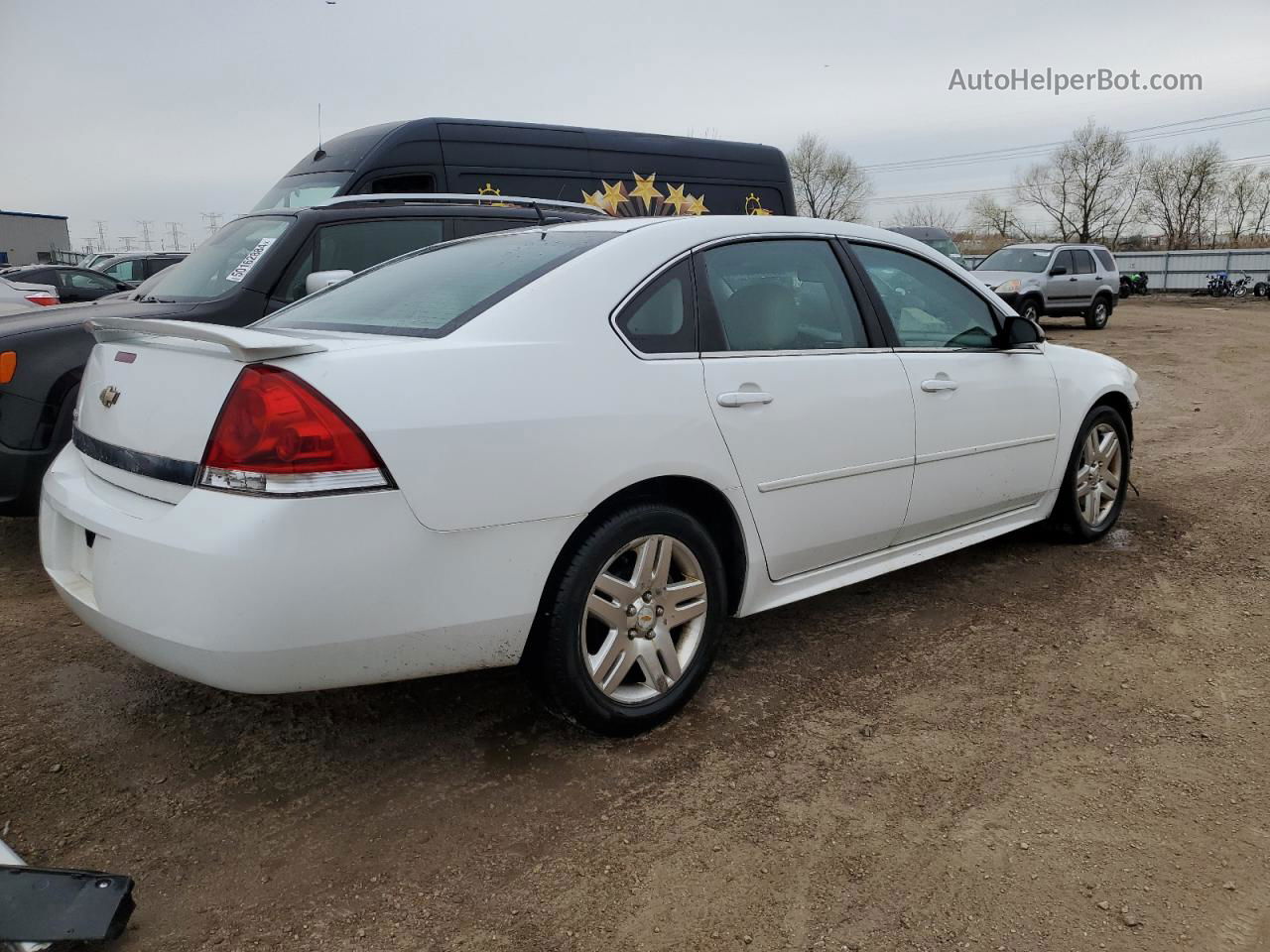 2011 Chevrolet Impala Lt Белый vin: 2G1WB5EK8B1189959