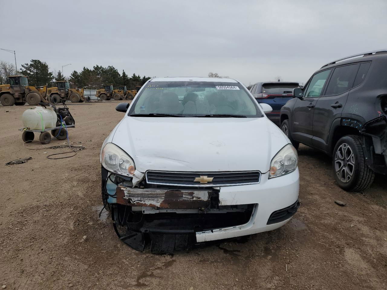 2011 Chevrolet Impala Lt White vin: 2G1WB5EK8B1189959