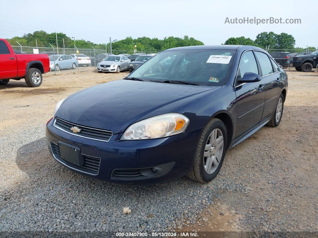 2011 Chevrolet Impala Lt Dark Blue vin: 2G1WB5EK8B1220711