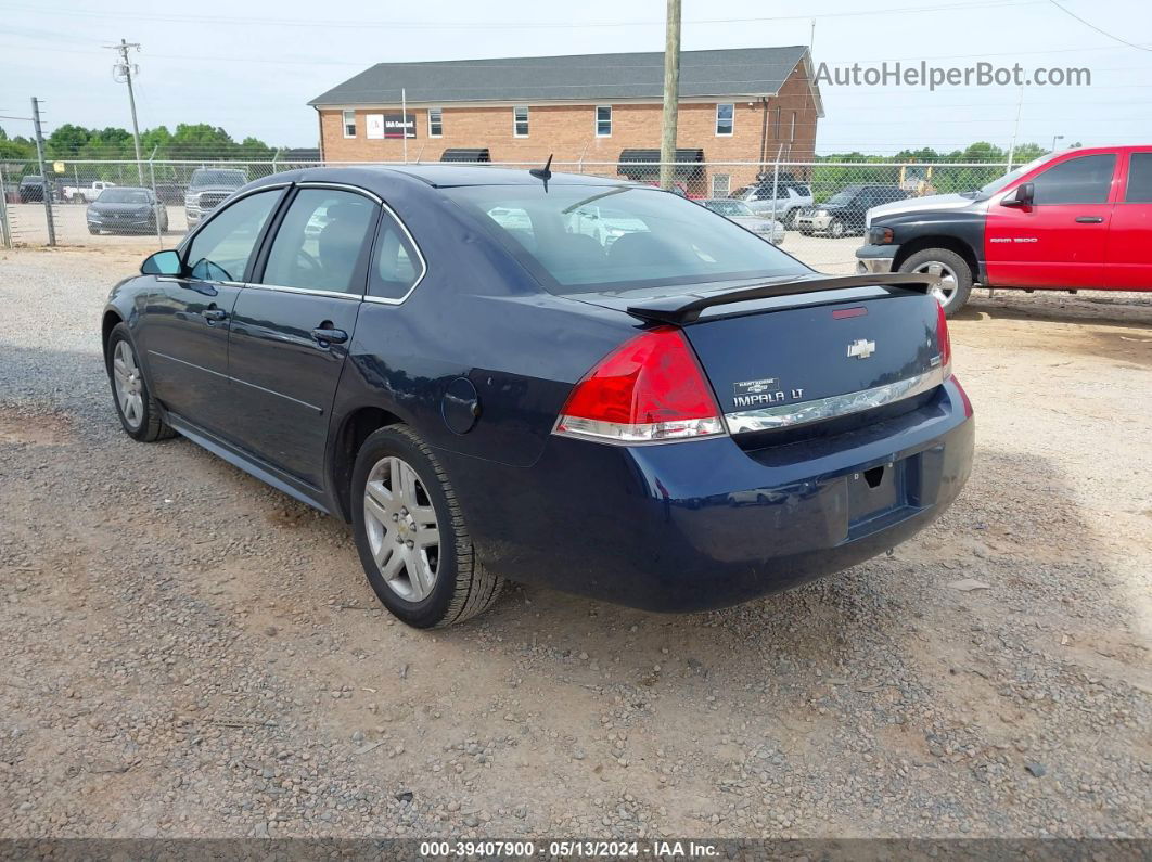 2011 Chevrolet Impala Lt Dark Blue vin: 2G1WB5EK8B1220711