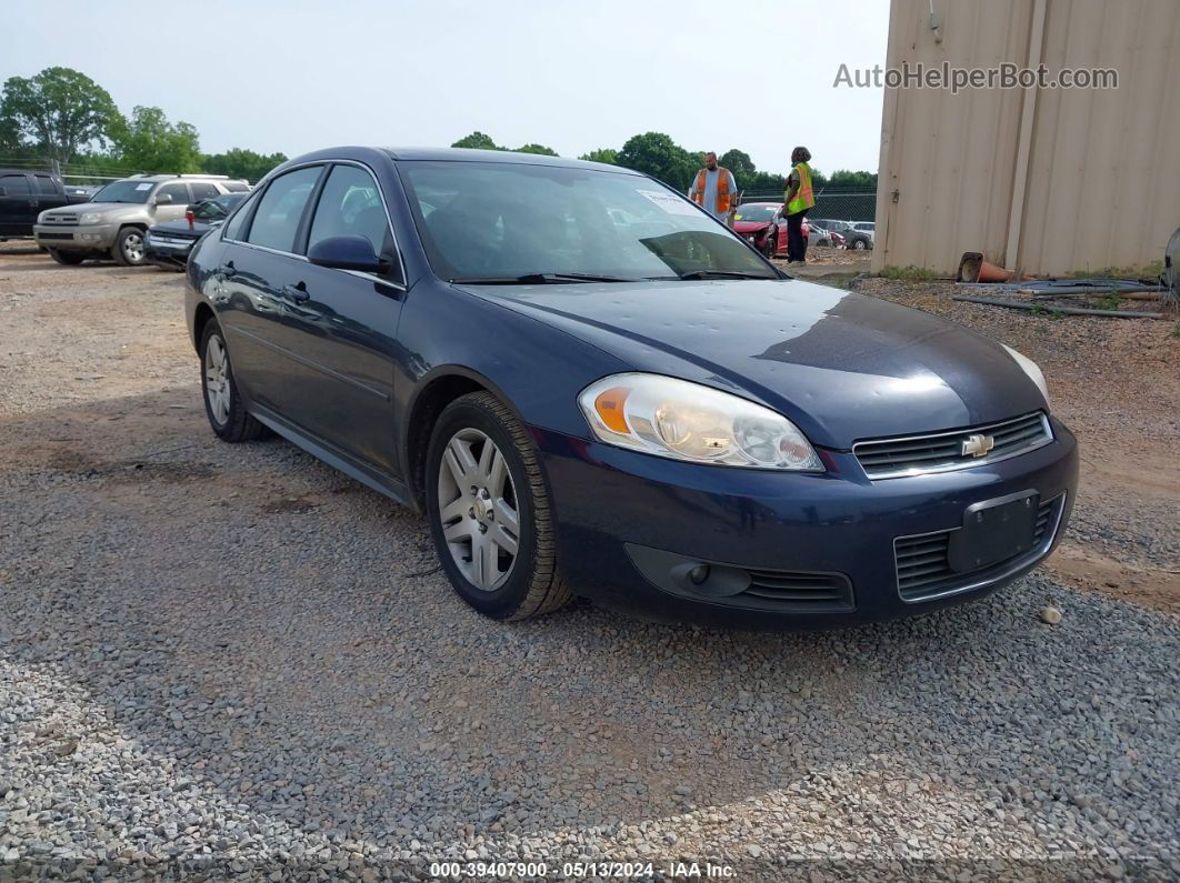 2011 Chevrolet Impala Lt Dark Blue vin: 2G1WB5EK8B1220711