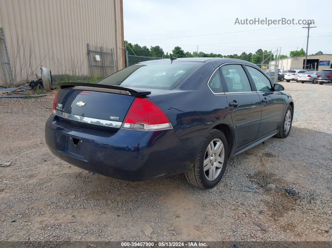 2011 Chevrolet Impala Lt Dark Blue vin: 2G1WB5EK8B1220711