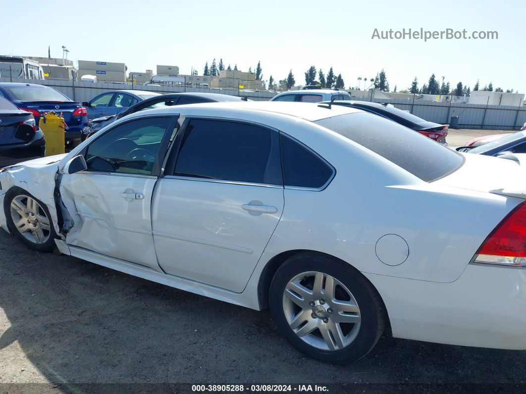 2011 Chevrolet Impala Lt White vin: 2G1WB5EK9B1116891