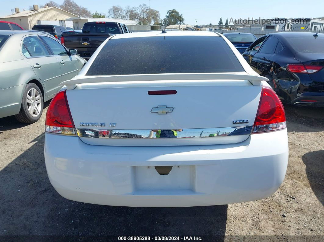 2011 Chevrolet Impala Lt White vin: 2G1WB5EK9B1116891