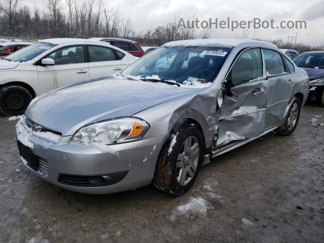 2011 Chevrolet Impala Lt Silver vin: 2G1WB5EK9B1194555