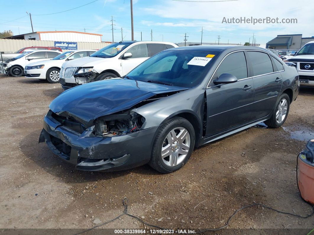 2011 Chevrolet Impala Lt Gray vin: 2G1WB5EKXB1125860