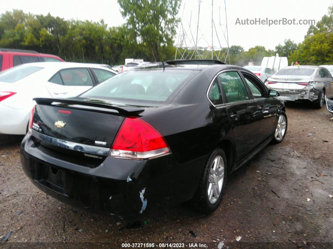 2011 Chevrolet Impala Lt Retail Black vin: 2G1WB5EKXB1128872