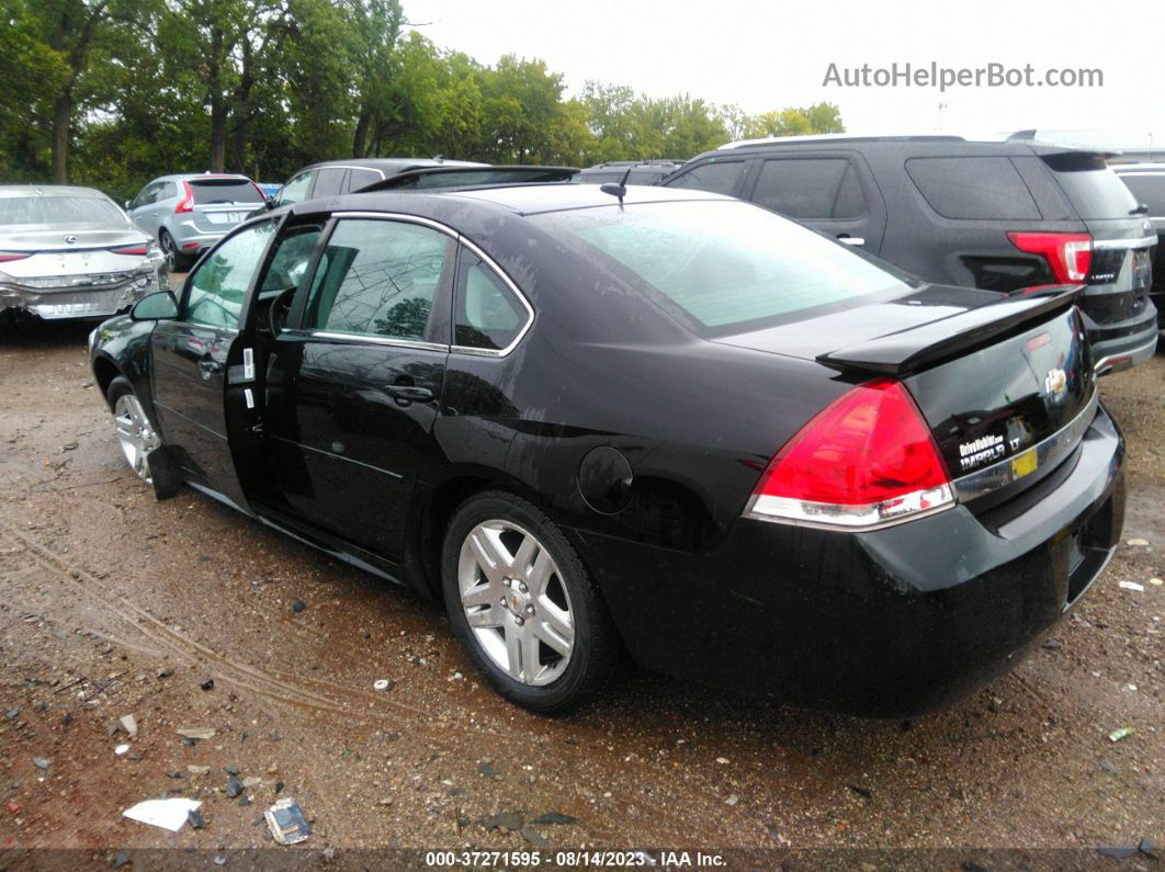 2011 Chevrolet Impala Lt Retail Black vin: 2G1WB5EKXB1128872