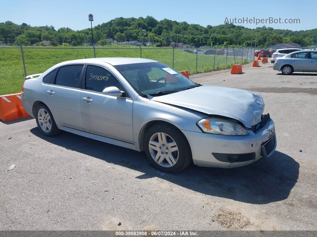 2011 Chevrolet Impala Lt Silver vin: 2G1WB5EKXB1184441