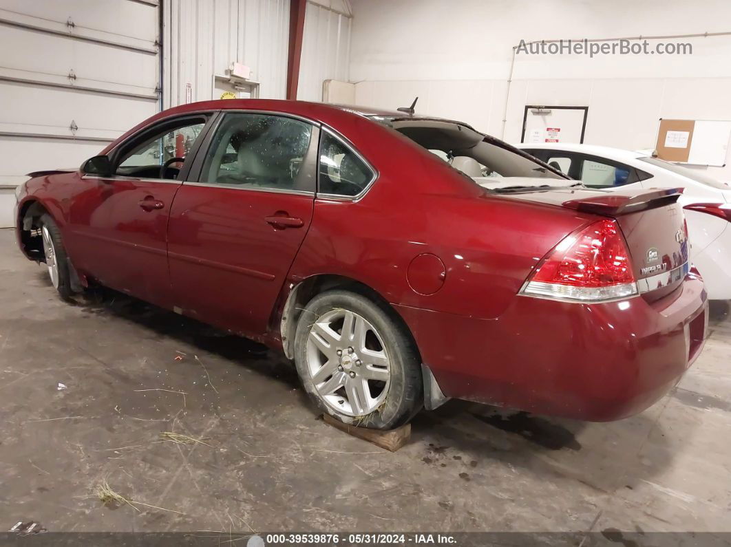 2011 Chevrolet Impala Lt Red vin: 2G1WB5EKXB1199702