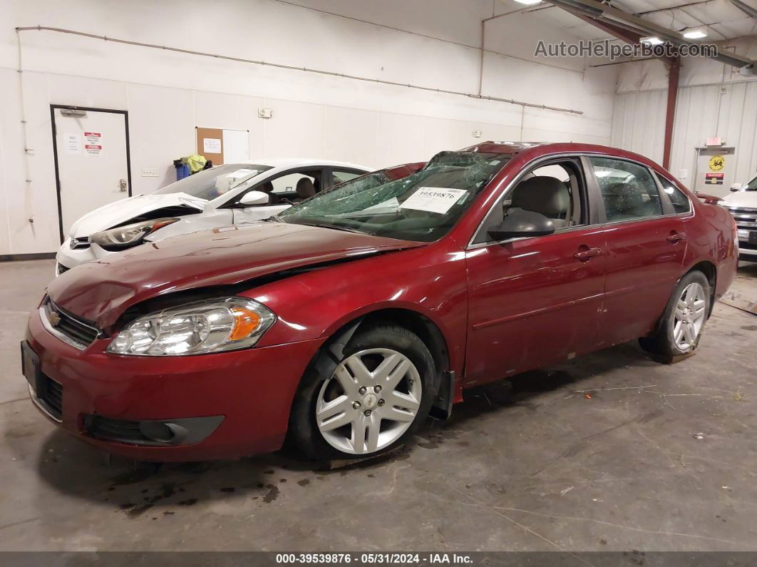 2011 Chevrolet Impala Lt Red vin: 2G1WB5EKXB1199702