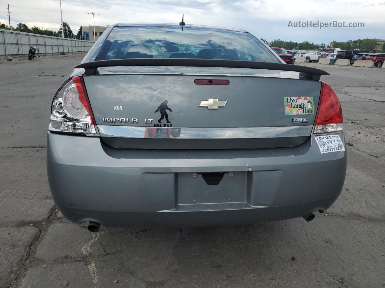 2009 Chevrolet Impala 2lt Gray vin: 2G1WC57M291263818