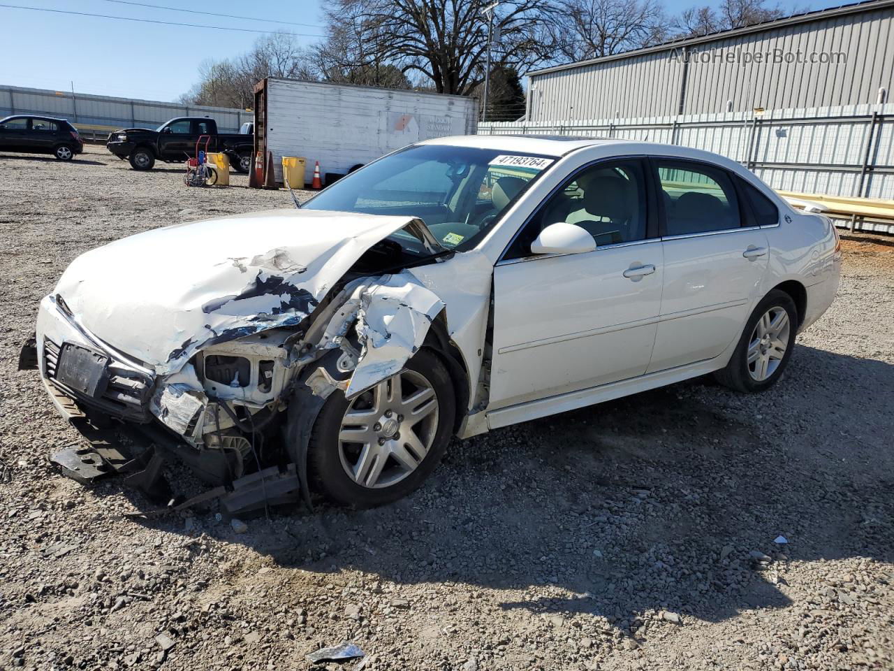 2009 Chevrolet Impala 2lt White vin: 2G1WC57M391103463