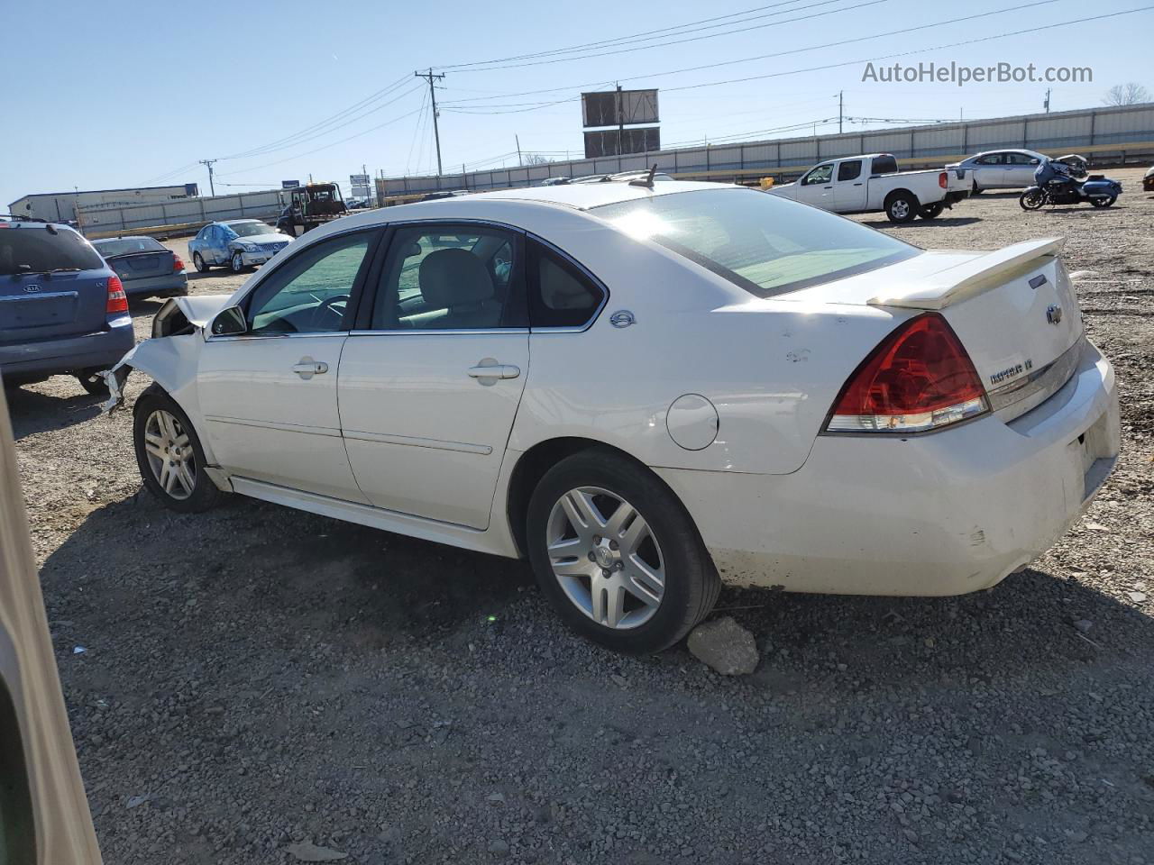 2009 Chevrolet Impala 2lt White vin: 2G1WC57M391103463