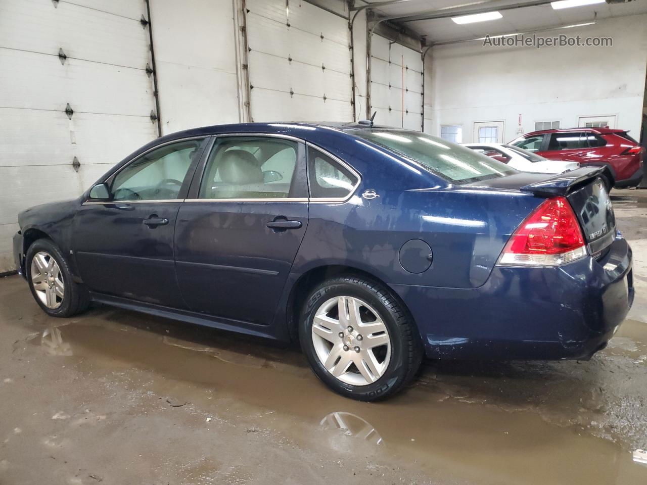 2009 Chevrolet Impala 2lt Blue vin: 2G1WC57M391107142