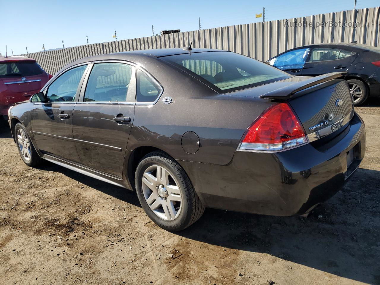 2009 Chevrolet Impala 2lt Коричневый vin: 2G1WC57M491156656