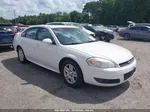 2009 Chevrolet Impala Lt White vin: 2G1WC57M491293337