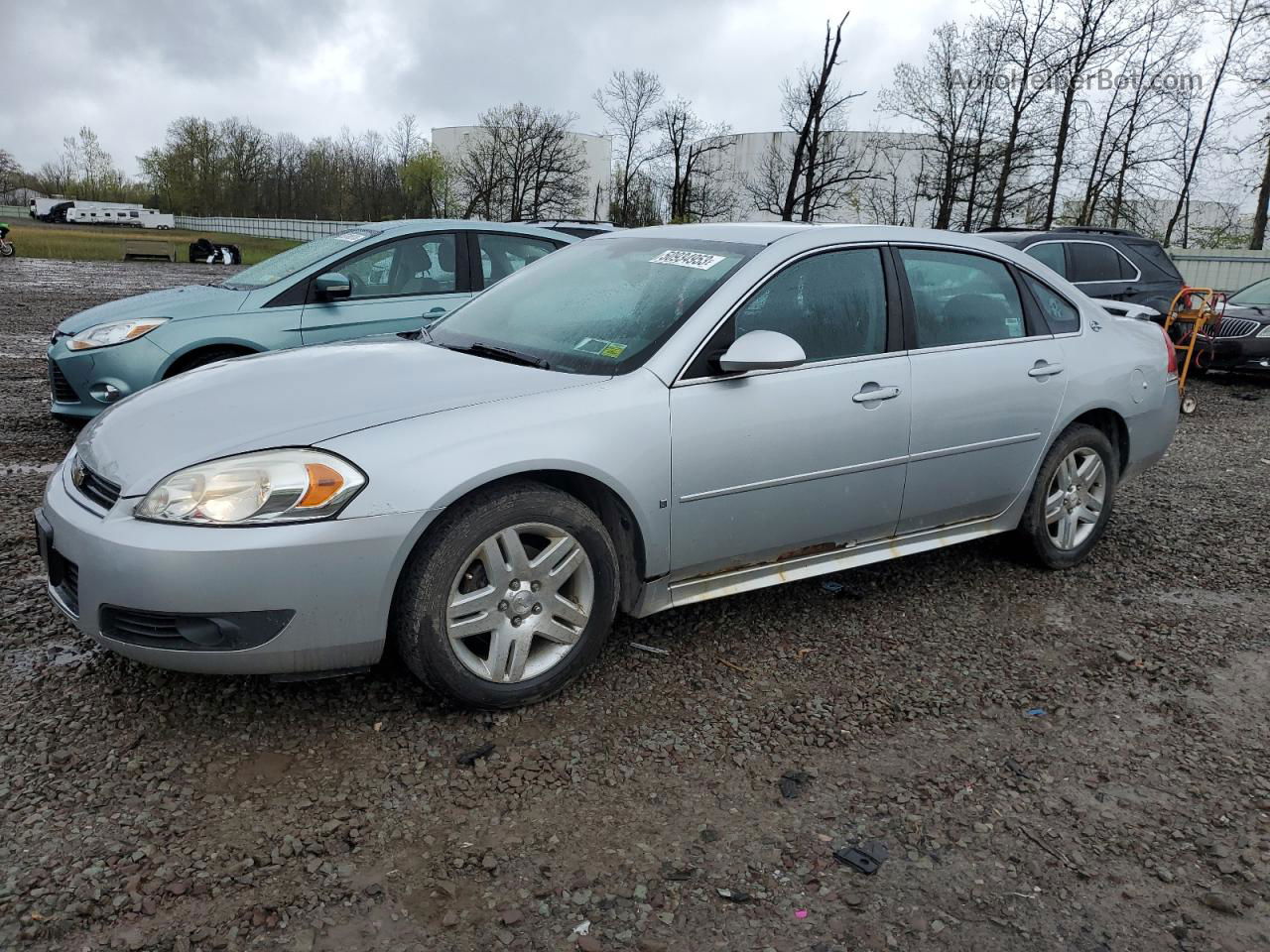 2009 Chevrolet Impala 2lt Silver vin: 2G1WC57M691209258