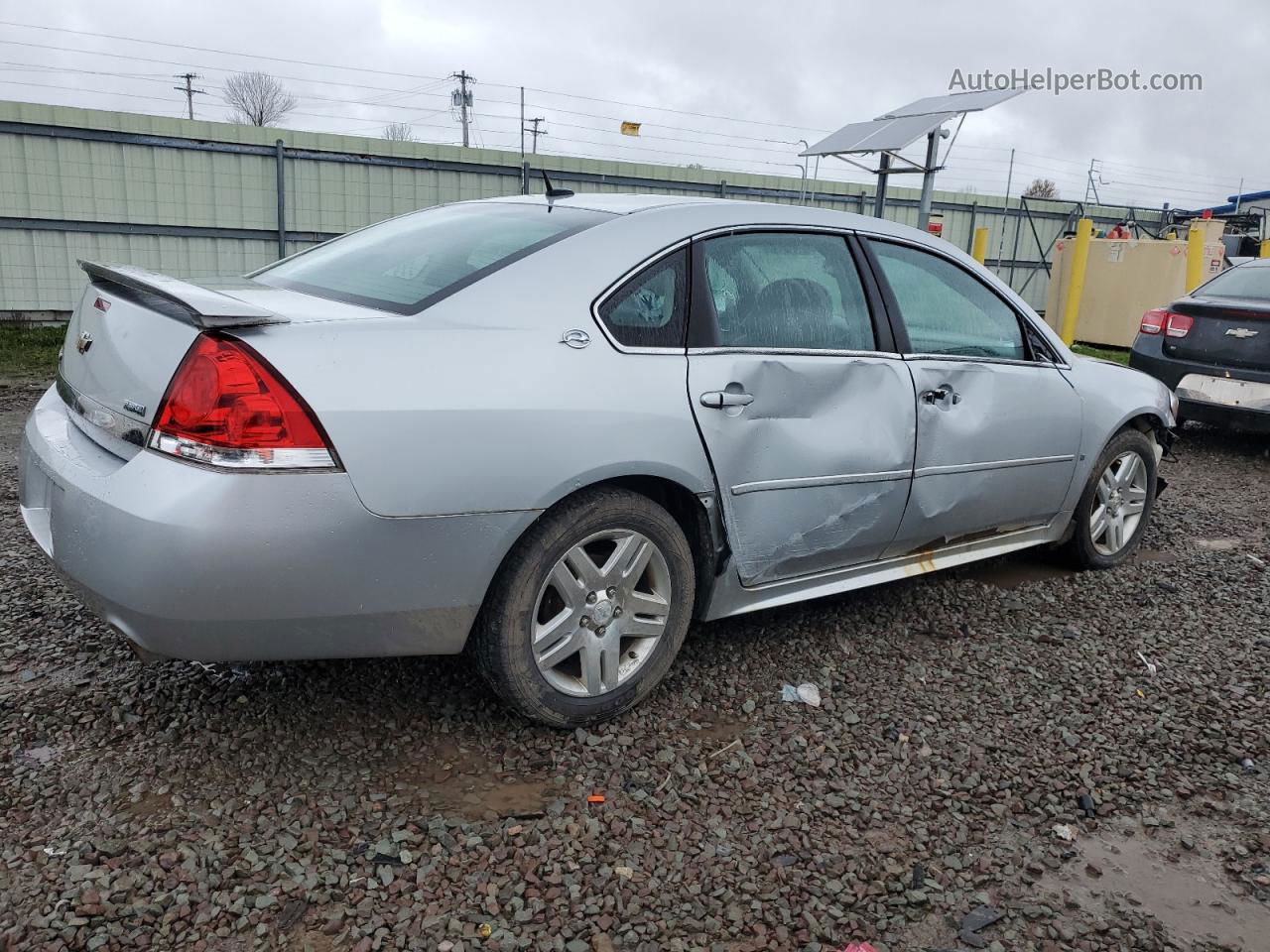 2009 Chevrolet Impala 2lt Silver vin: 2G1WC57M691209258